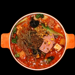 肉醬酸辣粉